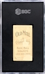 1909-11 T206 Home Run Baker with “Old Mill” Back – SGC PR 1