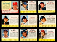 1961-63 Post Cereal Collection of 27 with Clemente, McCovey and Mathews