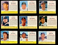 1961-63 Post Cereal Collection of 27 with Clemente, McCovey and Mathews