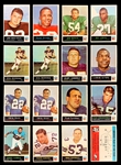 1966 Philadelphia Football Near Set (153/198) Plus 1965 Philadelphia Collection (56)