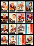 1966 Philadelphia Football Near Set (153/198) Plus 1965 Philadelphia Collection (56)