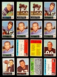 1966 Philadelphia Football Near Set (153/198) Plus 1965 Philadelphia Collection (56)
