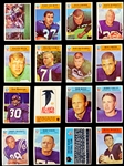 1966 Philadelphia Football Near Set (153/198) Plus 1965 Philadelphia Collection (56)