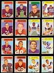 1966 Philadelphia Football Near Set (153/198) Plus 1965 Philadelphia Collection (56)