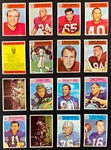 1966 Philadelphia Football Near Set (153/198) Plus 1965 Philadelphia Collection (56)