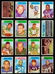 1966 Philadelphia Football Near Set (153/198) Plus 1965 Philadelphia Collection (56)