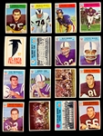 1966 Philadelphia Football Near Set (153/198) Plus 1965 Philadelphia Collection (56)