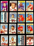 1966 Philadelphia Football Near Set (153/198) Plus 1965 Philadelphia Collection (56)