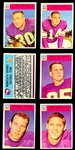1966 Philadelphia Football Near Set (153/198) Plus 1965 Philadelphia Collection (56)