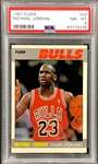 1987-88 Fleer #59 Michael Jordan - PSA NM-MT 8