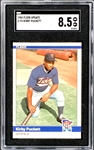 1984 Fleer Update #U-93 Kirby Puckett Rookie Card – SGC NM-MT+ 8.5