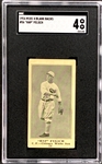 1916 M101-4 Blank Backs Chicago “Black Sox” SGC-Graded Collection (5) Incl. Cicotte, Gandil, Weaver, Flesch and Comiskey