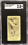 1916 M101-4 Blank Backs Chicago “Black Sox” SGC-Graded Collection (5) Incl. Cicotte, Gandil, Weaver, Flesch and Comiskey
