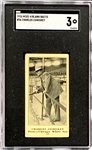 1916 M101-4 Blank Backs Chicago “Black Sox” SGC-Graded Collection (5) Incl. Cicotte, Gandil, Weaver, Flesch and Comiskey