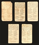 1908-1910 E91-B and E91-C American Caramel Collection (14) with Walter Johnson SGC 1.5
