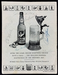 Pair of 1950s Baltimore Bullets Signed Programs (2) (BAS)