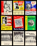 1950s NBA Programs Collection of 26 with Examples from All 8 Teams