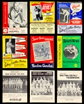 1950's NBA Programs Collection of 26 with Examples from All 8 Teams