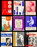 1950's NBA Programs Collection of 26 with Examples from All 8 Teams