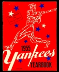 1953-1958 New York Yankees Yearbooks and Sketch Books Collection of 9