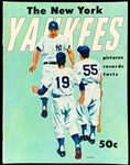 1953-1958 New York Yankees Yearbooks and Sketch Books Collection of 9