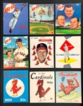 1950s Major League Team Yearbooks Collection of 63 from 12 Teams Incl. Giants, Red Sox, Cubs, Giants and Others