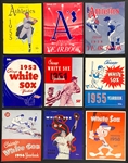 1950s Major League Team Yearbooks Collection of 63 from 12 Teams Incl. Giants, Red Sox, Cubs, Giants and Others