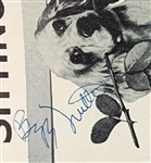 Incredibly Rare Gene Big Daddy Lipscomb Signature on 1957 Baltimore Colts vs. Chicago Bears Program with 25 Signatures (BAS)