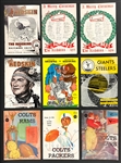 1950s-1970s NFL Programs Collection of 54 Incl. Cowboys, Colts, Packers, Bears and Others