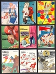1950s-1970s NFL Programs Collection of 54 Incl. Cowboys, Colts, Packers, Bears and Others