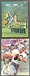 1950s-1970s NFL Programs Collection of 54 Incl. Cowboys, Colts, Packers, Bears and Others