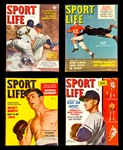 Collection of 19 Baseball Publications Incl. <em>Inside Sports</em>, <em>Sports Stars</em>, <em>Who's Who in Sports</em> and Others