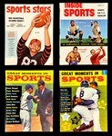 Collection of 19 Baseball Publications Incl. <em>Inside Sports</em>, <em>Sports Stars</em>, <em>Who's Who in Sports</em> and Others