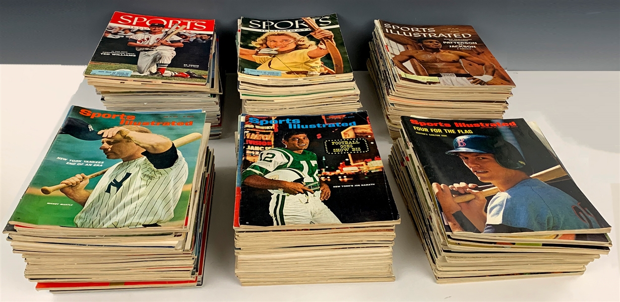 1954-1961 <em>Sports Illustrated</em> Collection of 243 Issues 