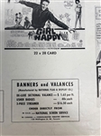 1965 <em>Girl Happy</em> Movie Theatre Usher's Badge – Promoting Elvis Presley's Film