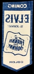 1966 <em>Frankie and Johnny</em> Movie Theatre Usher's Badge – Promoting Elvis Presley's Film
