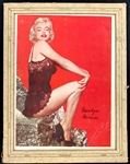 1950's Marilyn Monroe Premium Photo in Original Cardboard Frame – Never Used!