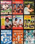 Dick Perez's Personal 1950's-1960's Baseball Magazine Collection of 48 – with <em>Baseball Stars</em>, <em>Who's Who</em>, <em>Street and Smith's</em> and others