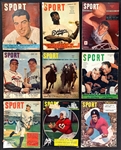 Dick Perez's Personal 1947-1965 <em>SPORT Magazine</em> Collection of 111