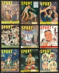 Dick Perez's Personal 1947-1965 <em>SPORT Magazine</em> Collection of 111