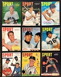 Dick Perez's Personal 1947-1965 <em>SPORT Magazine</em> Collection of 111
