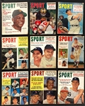 Dick Perez's Personal 1947-1965 <em>SPORT Magazine</em> Collection of 111