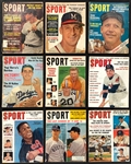 Dick Perez's Personal 1947-1965 <em>SPORT Magazine</em> Collection of 111