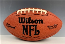 Joe Washington Signed Silver Football Cleat and Signed Wilson NFL Football (BAS)