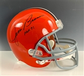 Jim Brown “HOF 71” Cleveland Browns Helmet (BAS)