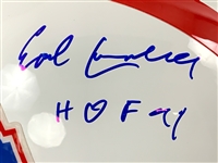 Earl Campbell 'HOF 91” Houston Oilers Helmet (BAS)