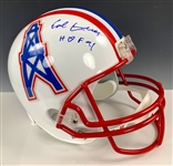 Earl Campbell 'HOF 91” Houston Oilers Helmet (BAS)