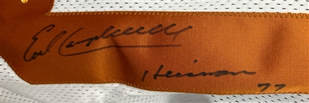 Earl Campbell “Heisman 77” Signed Univerisity of Texas Jersey (BAS)