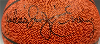 Julius Erving “Dr. J” Signed Spalding NBA Basketball (BAS)