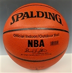 Julius Erving “Dr. J” Signed Spalding NBA Basketball (BAS)